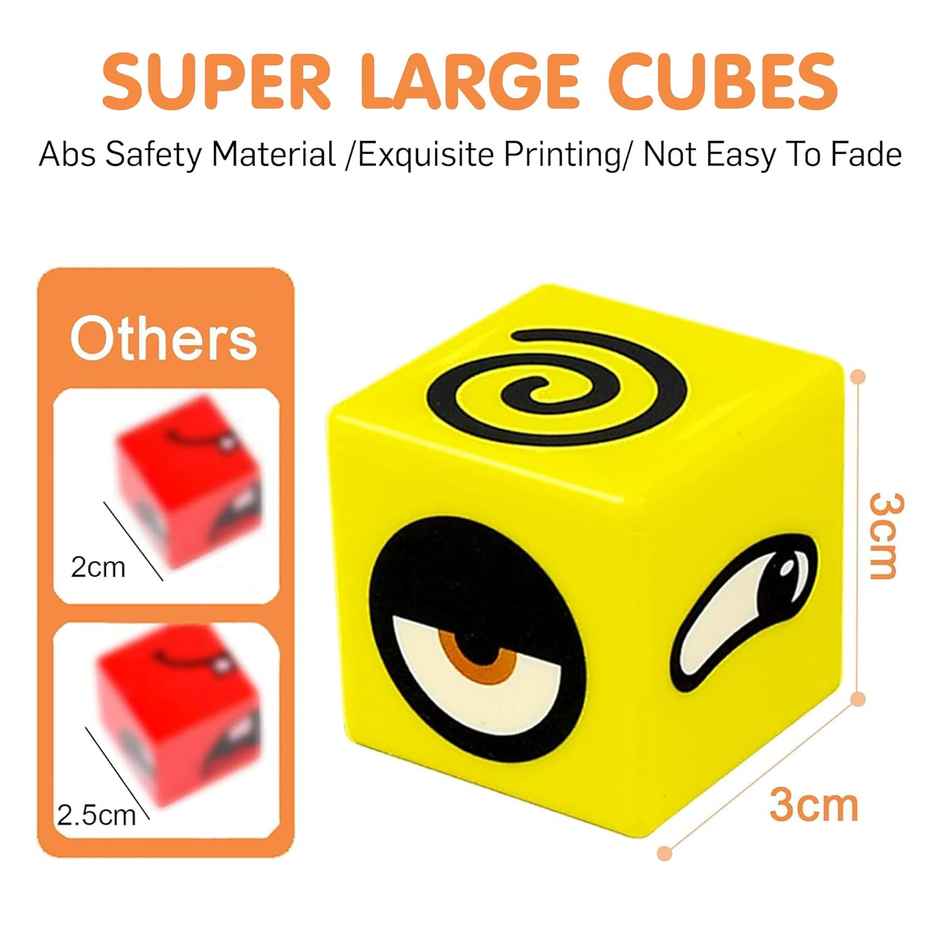 Kidology Emoji Cube Face Change Game for Kids, Learning Educational Emotion Change Blocks
