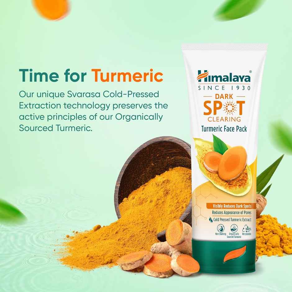 Himalaya Wellness Company Dark Spot Cl Turmeric Face Pack