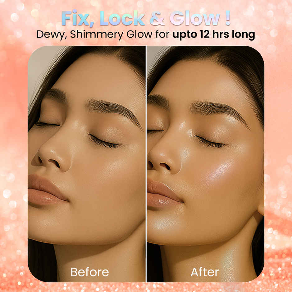 Faces Canada Ultime Pro Strobe Makeup Fixer | Rose Gold | 12Hr Shimmery Glow