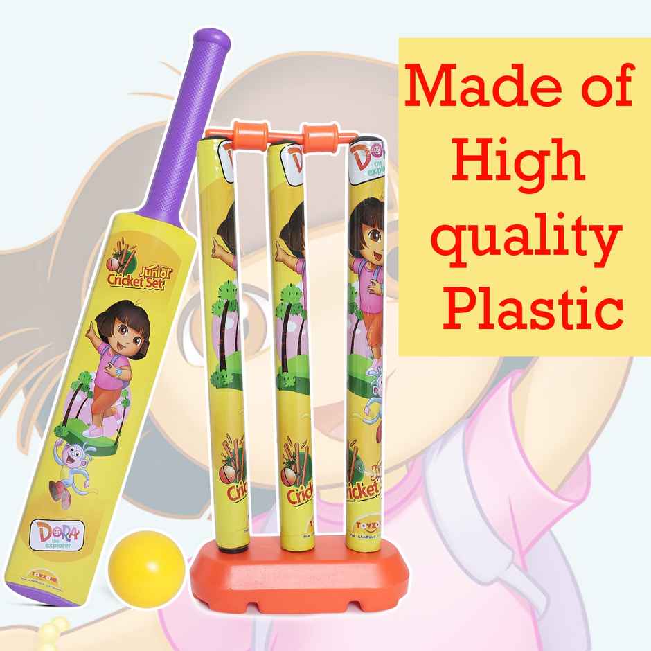 Toyzone Dora Cricket Bat Set