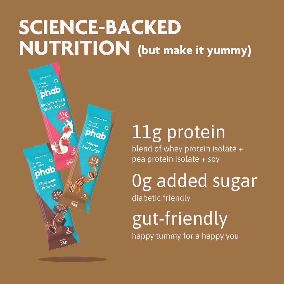 Phab 11g Protein Bar - Variety Pack