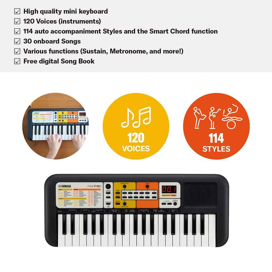 Yamaha Pss-f30 Mini Keyboard for Kids