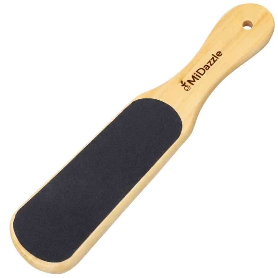 Midazzle 2in1 Wooden Foot Filer/Scrubber and Callus Remover | MIFF5201