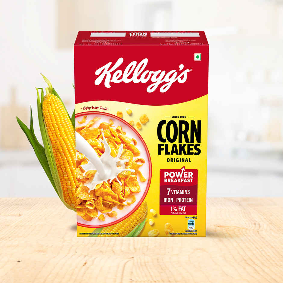 Kellogg's Corn Flakes Original | Power Breakfast | 7 Vitamins