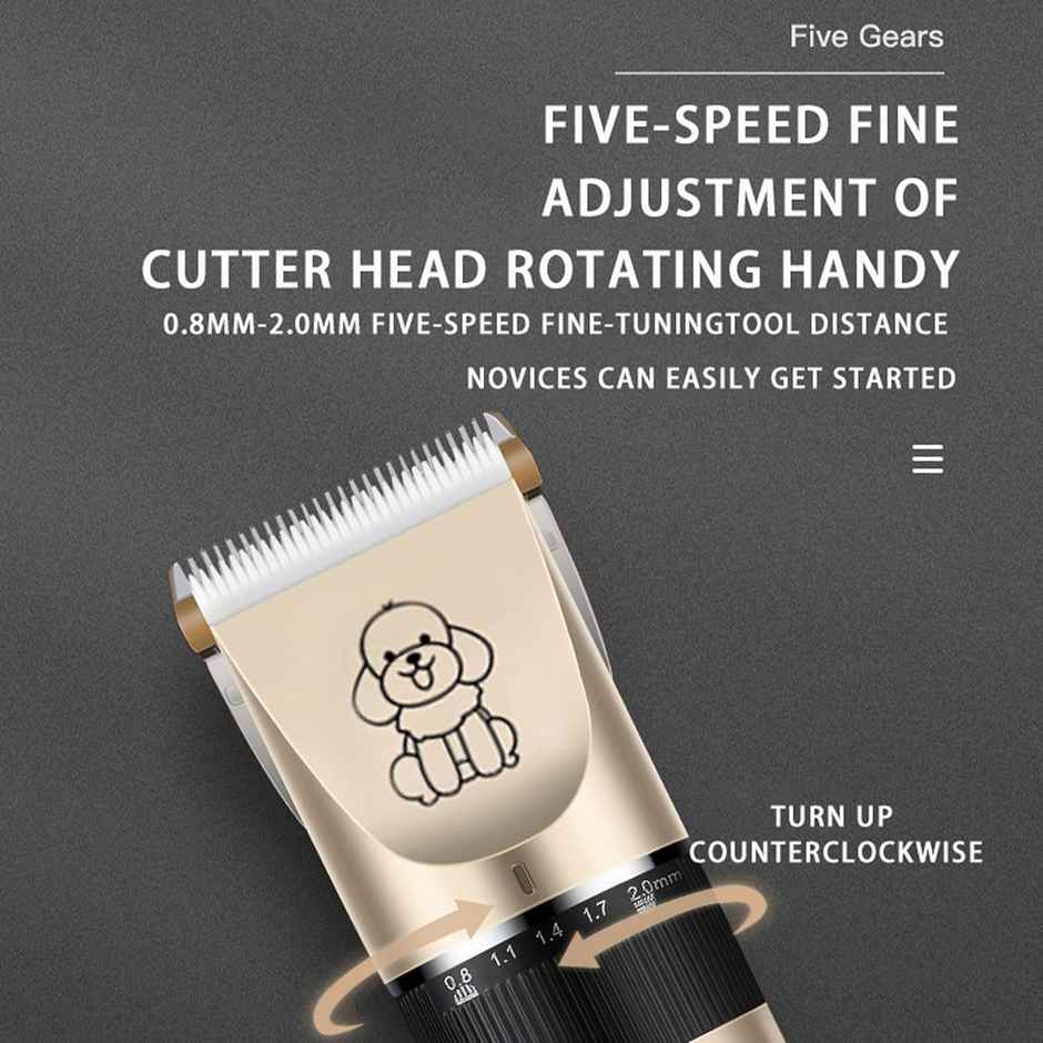 Petcrux Dog Trimmer Dog For Labrador, Shih Tzu, German Shepherd Pet Grooming Kit For Dogs And Cats