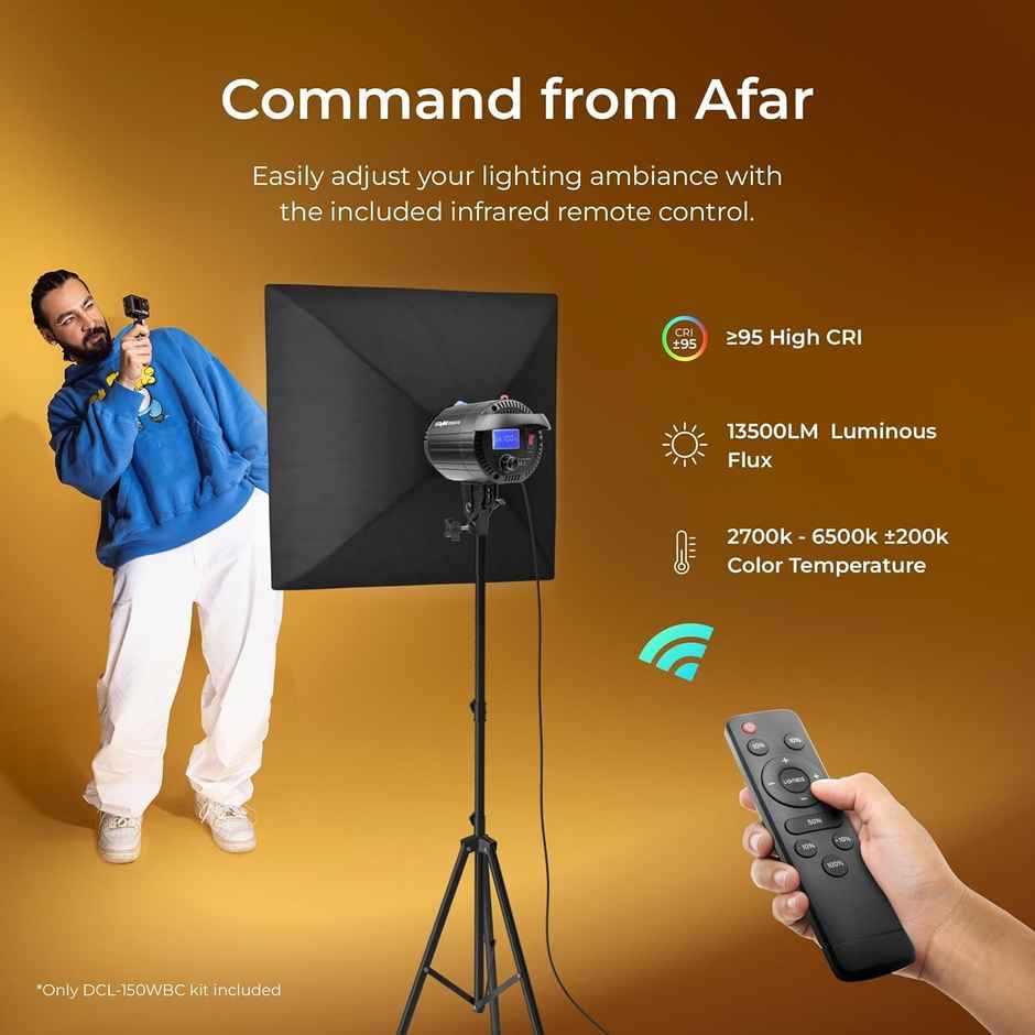 Digitek Lite Continuos LED Light DCL-150WBC Combo