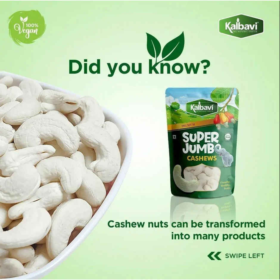 Kalbavi Super Jumbo Cashews