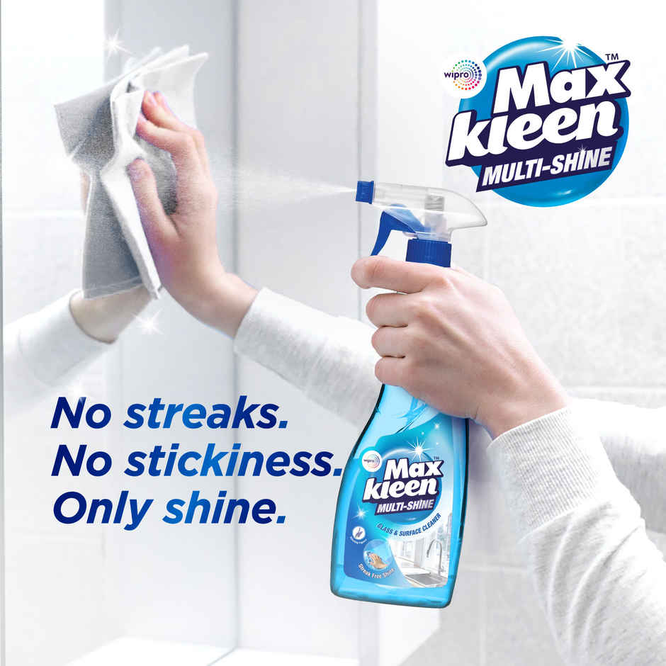 Maxkleen Multi Shine Glass and Surface Cleaner Liquid Spray Combo
