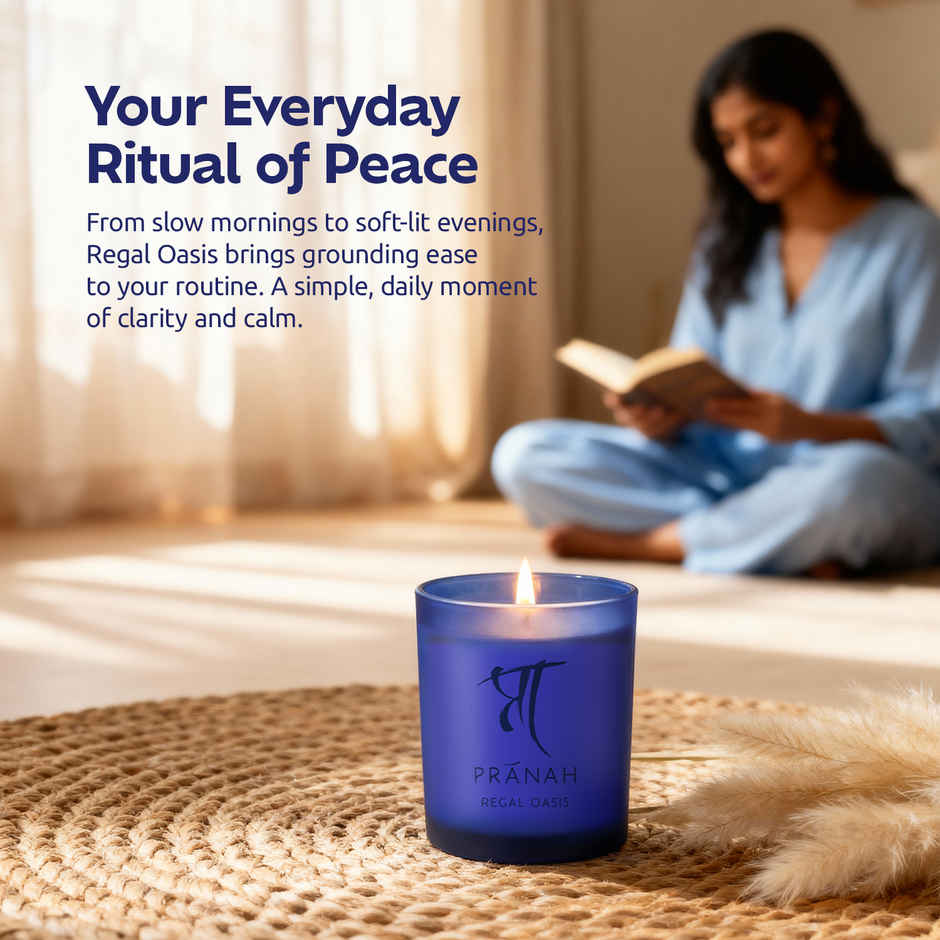 Pranah Senses | Regal Oasis | Scented Candle