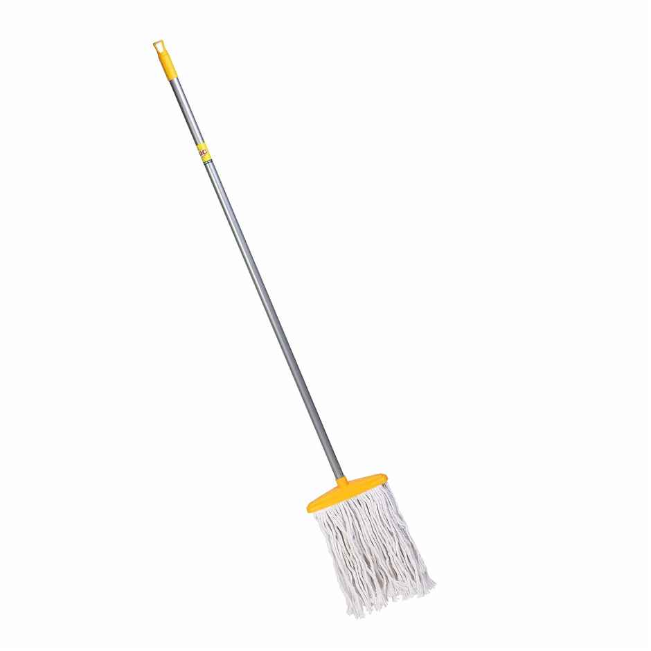 HIC Reffilable Cotton T Mop With Extendable Rod