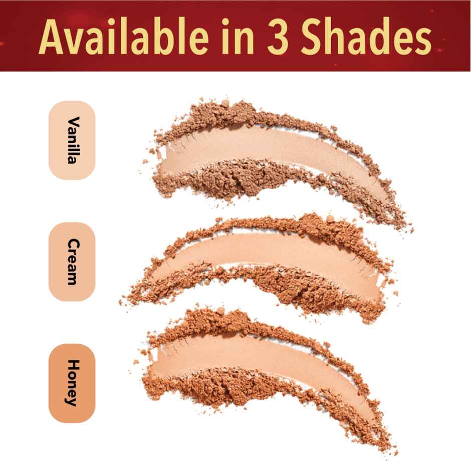 Blue Heaven 2-In-1 Festive Compact Powder For Women - Honey