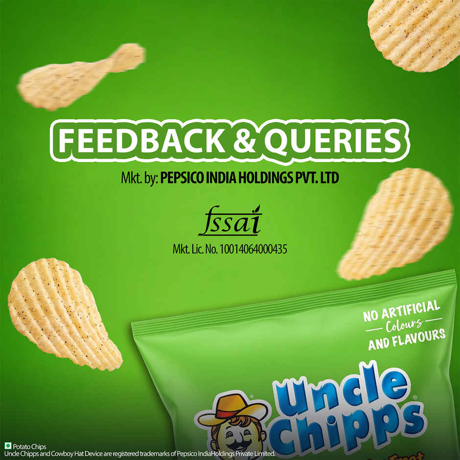 Uncle Chipps Spicy Treat | Crunchy Potato Chips