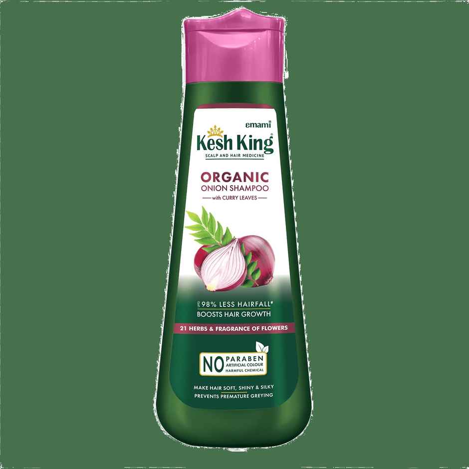 Kesh King Onion Shampoo With Curry Leaves Reduces Hair Fall