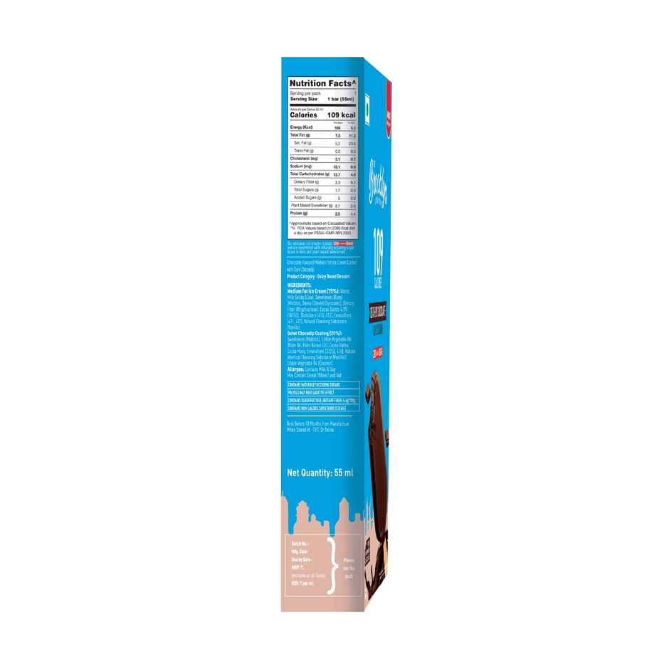 The Brooklyn Creamery Death By Chocolate Chocobar Ice Cream |Low Calorie Zero Added Sugar