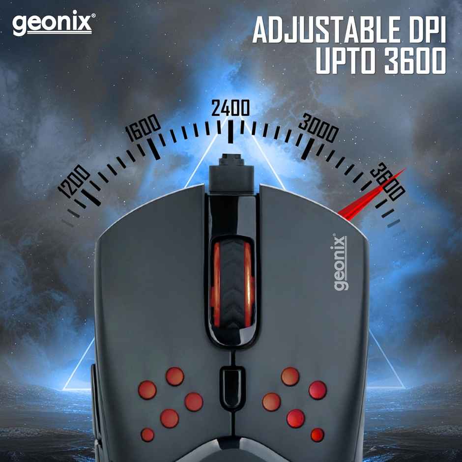 Geonix Vigor R5 Wired Gaming Mouse