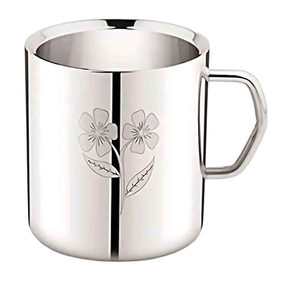 Limetro Steel Stainless Steel Coffee Mug | 2 Pcs
