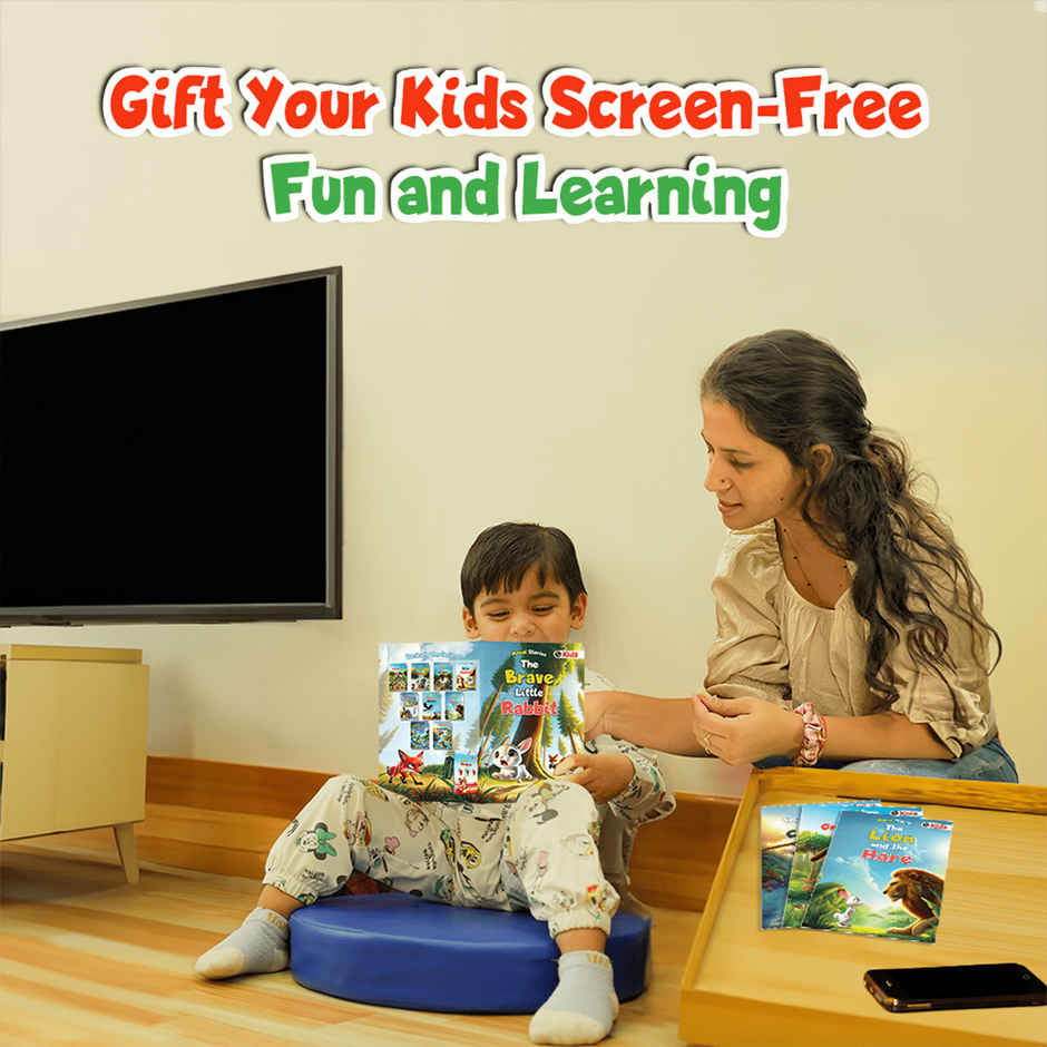 Physics Wallah 10 Bedtime Story Book Set For Children|Short Animal tales | 3- 10 Years