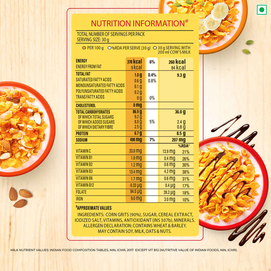 Kellogg's Corn Flakes Power of 5 (Super Saver PacK)