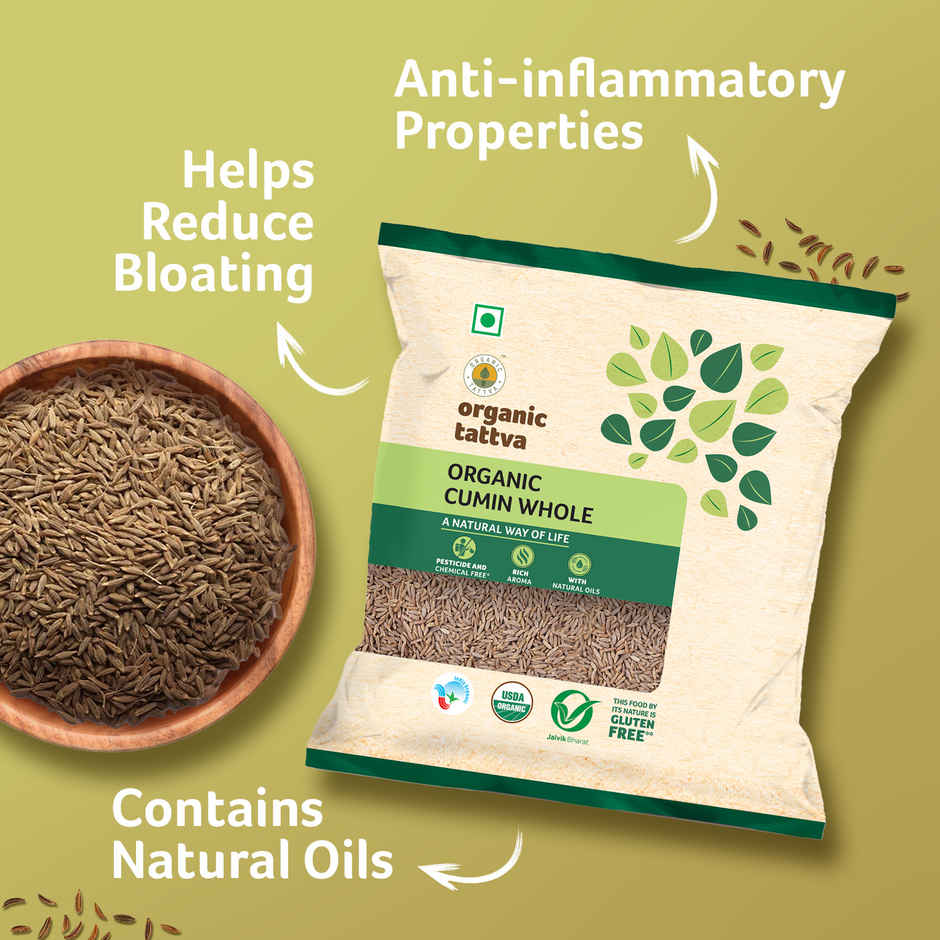 Organic Tattva Cumin Whole