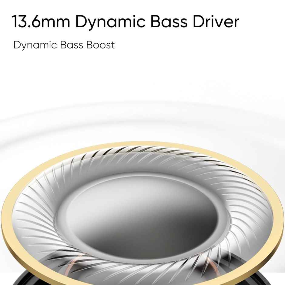 Realme Buds Wireless 3 In-Ear Bluetooth Neckband 30Db Anc Upto 40 Hours Playback - Pure Black