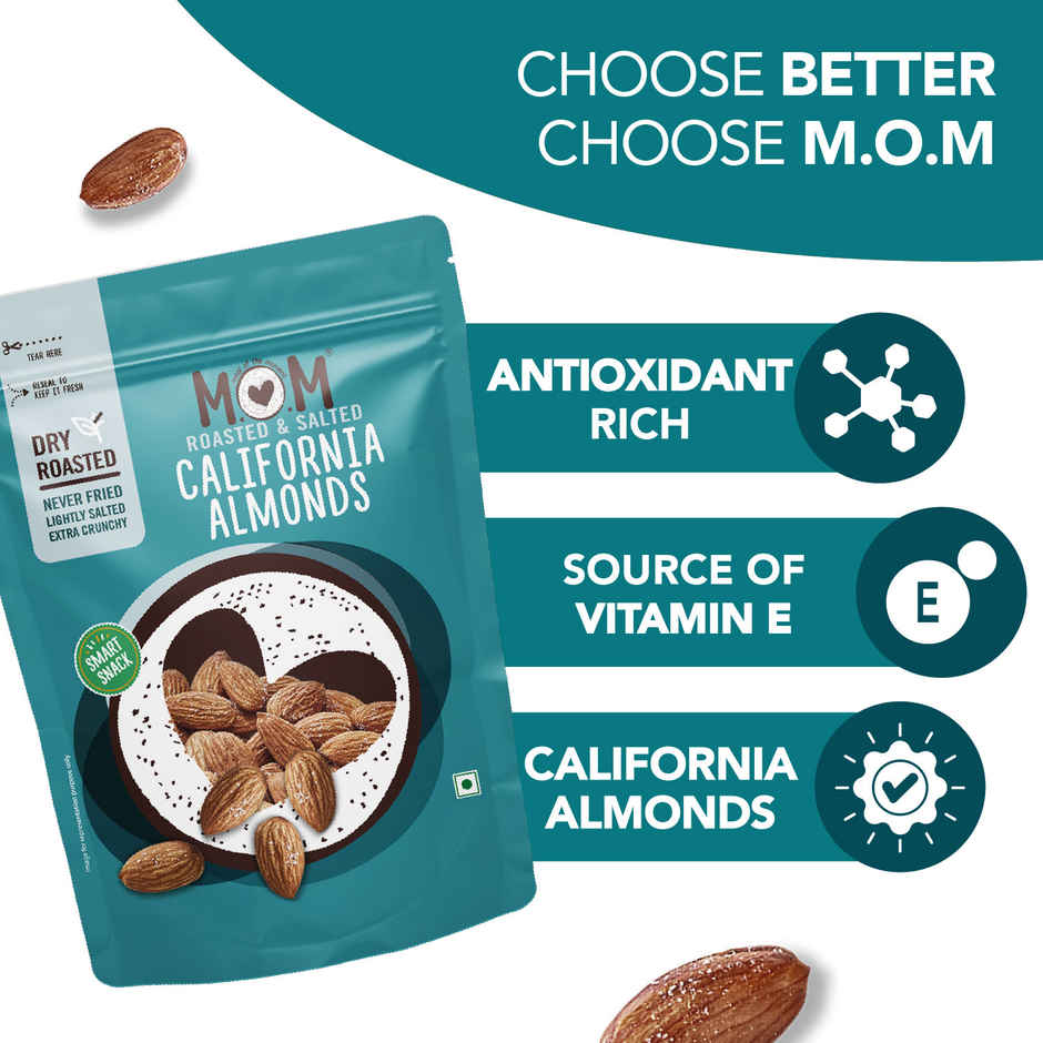 MOM Roasted & Salted California Almonds