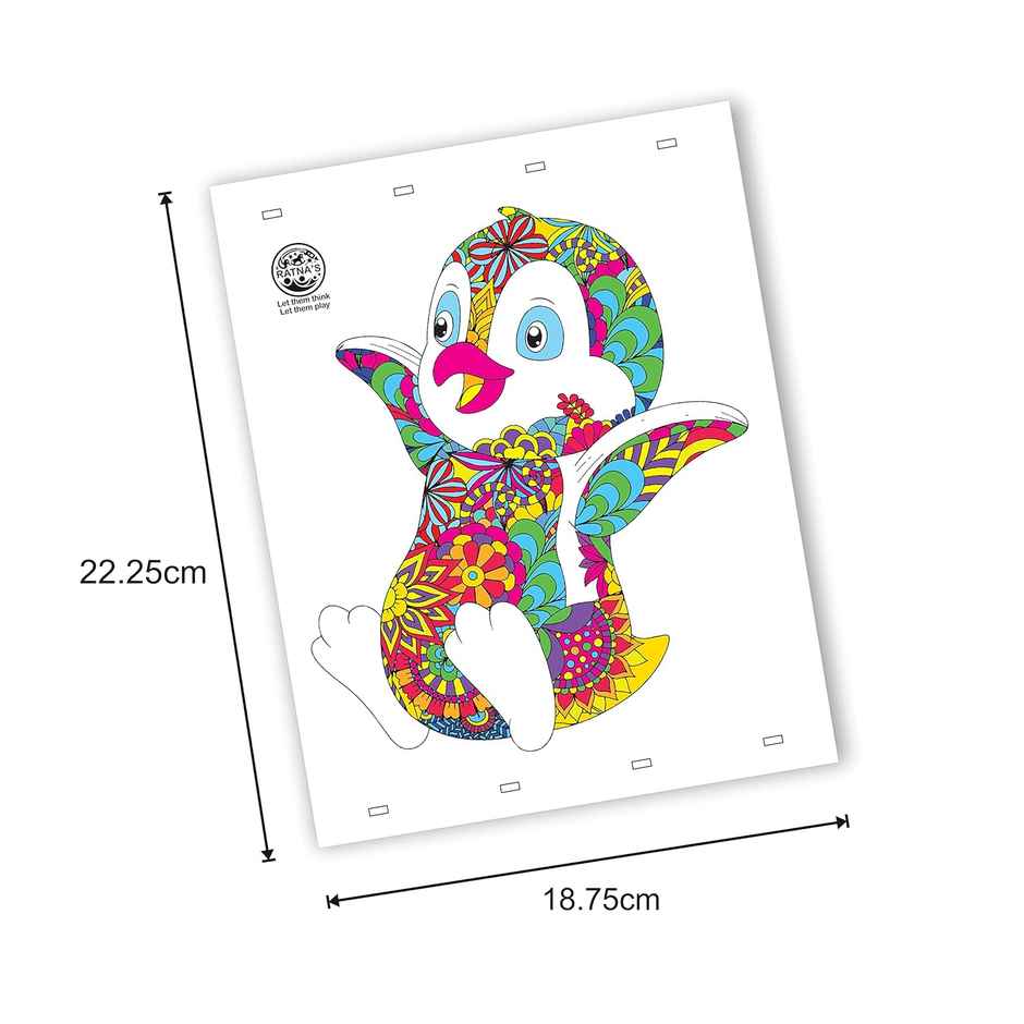 Ratna's Animals & Birds Mandala Art Jr