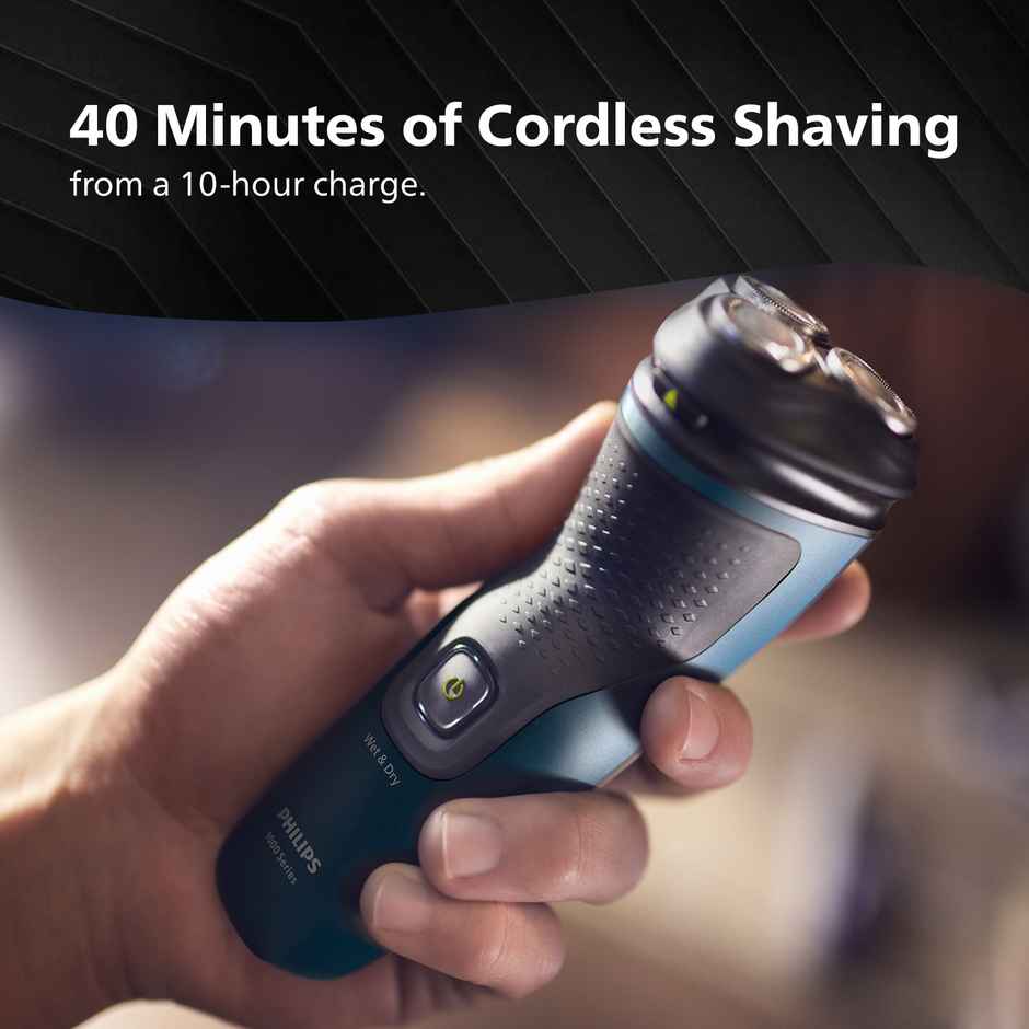 Philips Electric Shaver I Wet And Dry Shave, 3D Floating Heads, Waterproof S1151/03