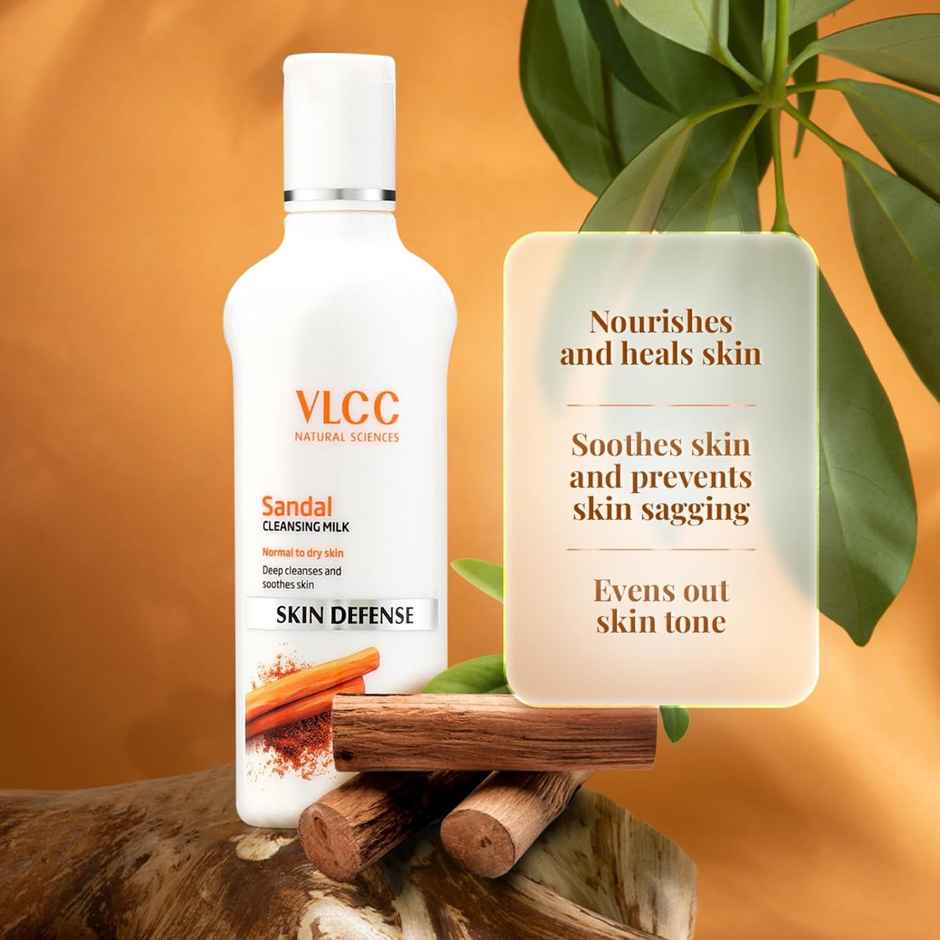 Vlcc Sandal Cleansing Milk