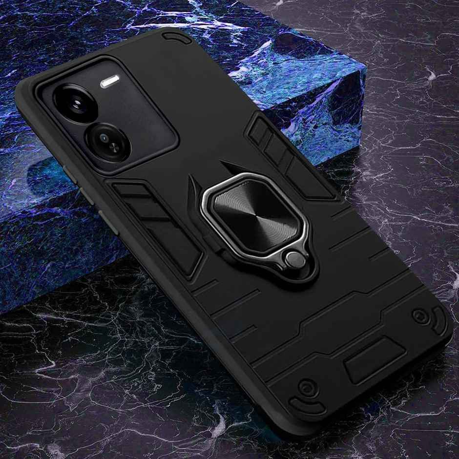 Artistque Case for Iqoo Z9x 5g Back Cover - Ring Stand Armor Cover