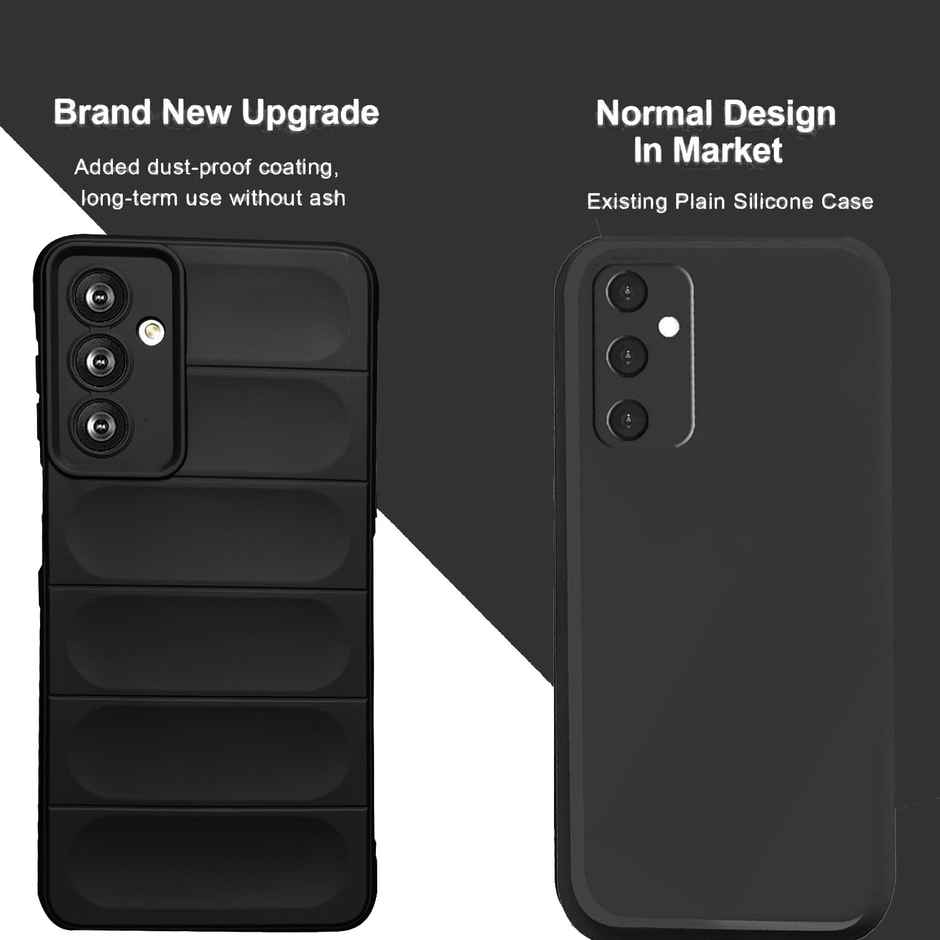 Artistque Case For Samsung Galaxy A35 5g Back Cover | Liquid Stripe Cover Silicone