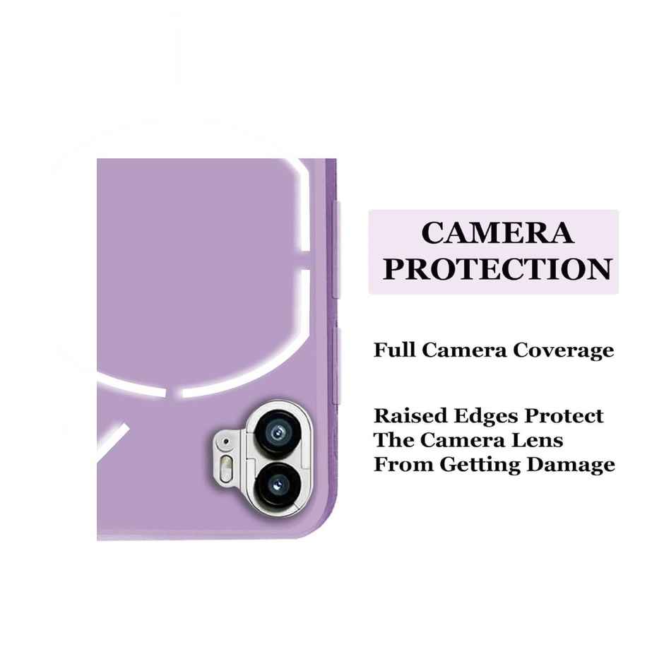 Artistque Case For Nothing Phone 1 Back Cover - Plain Liquid Silicone Cover