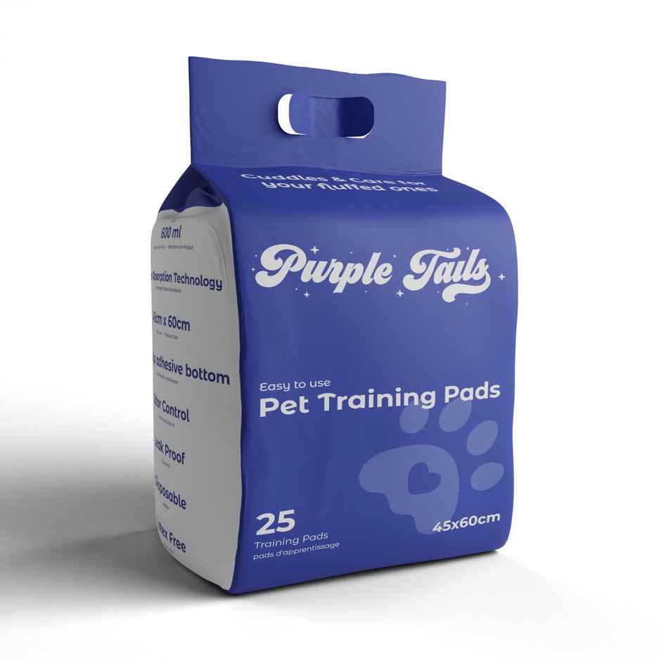 Purple Tails Medium Pet Training Pads