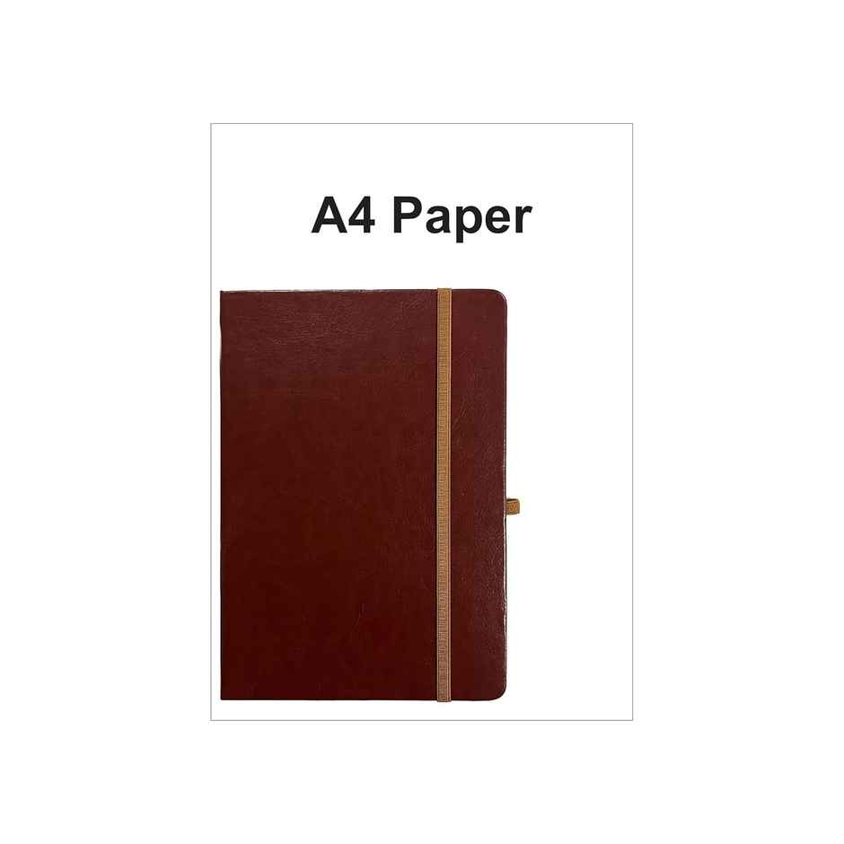 ABK A5 Pu Diary Ruled - 80 Gsm 190 Pages - Brown