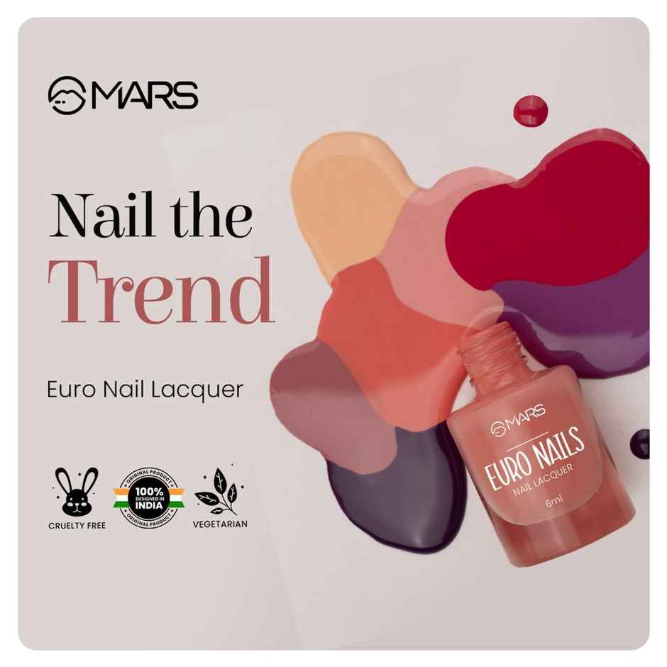 MARS Cosmetics Euro Nail Lacquer (6.0 ml) (Shade-02)