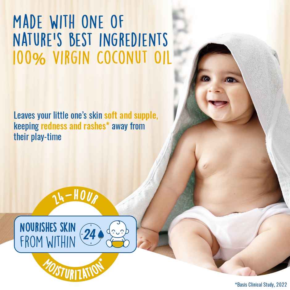 Parachute Advansed Coconut Baby Lotion | 24hr Moisture, pH 5.5