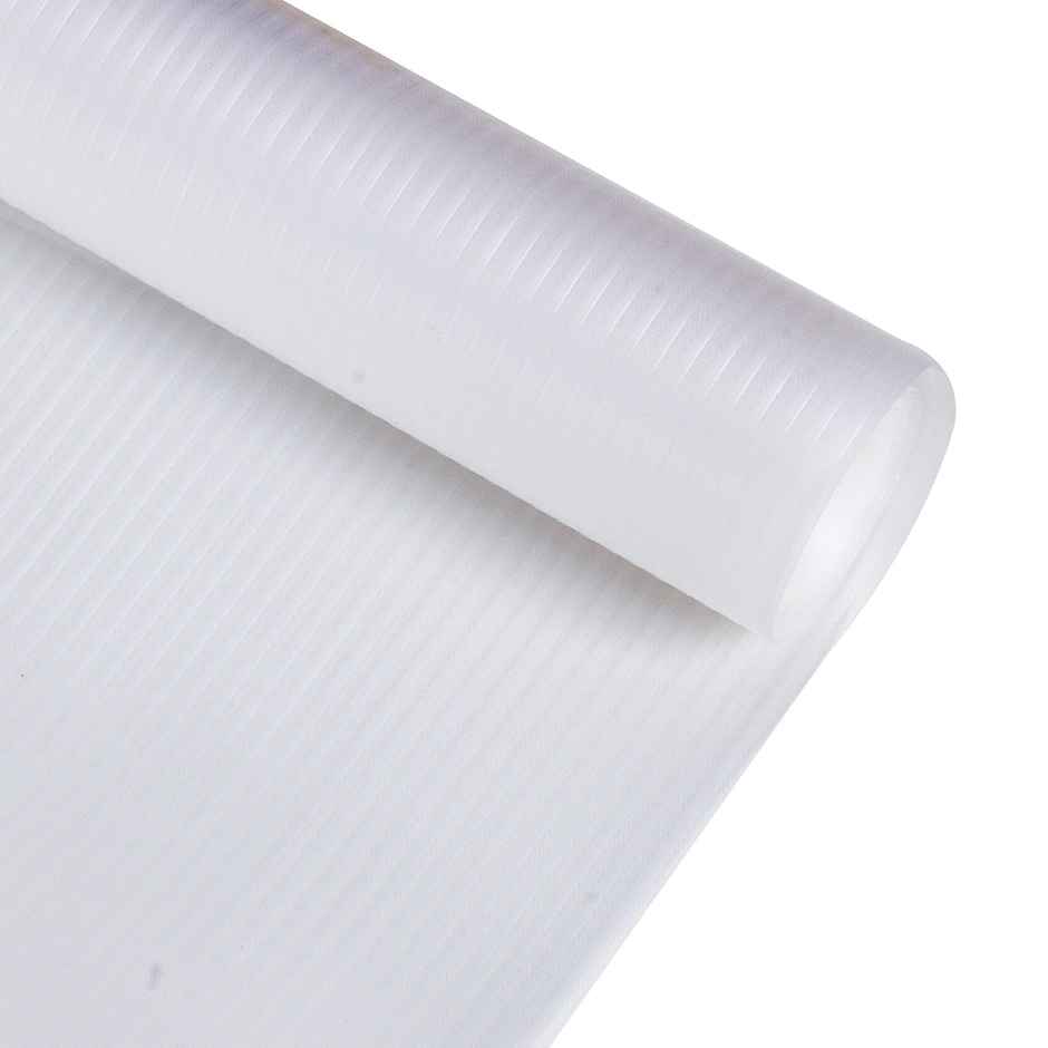 Kuber Industries PVC 1.5 MTR Lining Shelf Liner for Kitchen Liners | Cabinets and Drawers Mat|White