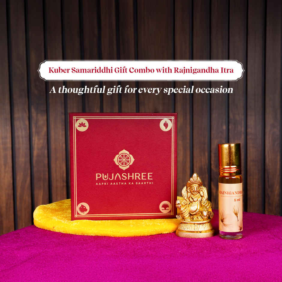Kuber Samariddhi Gift Combo with Rajnigandha Itra