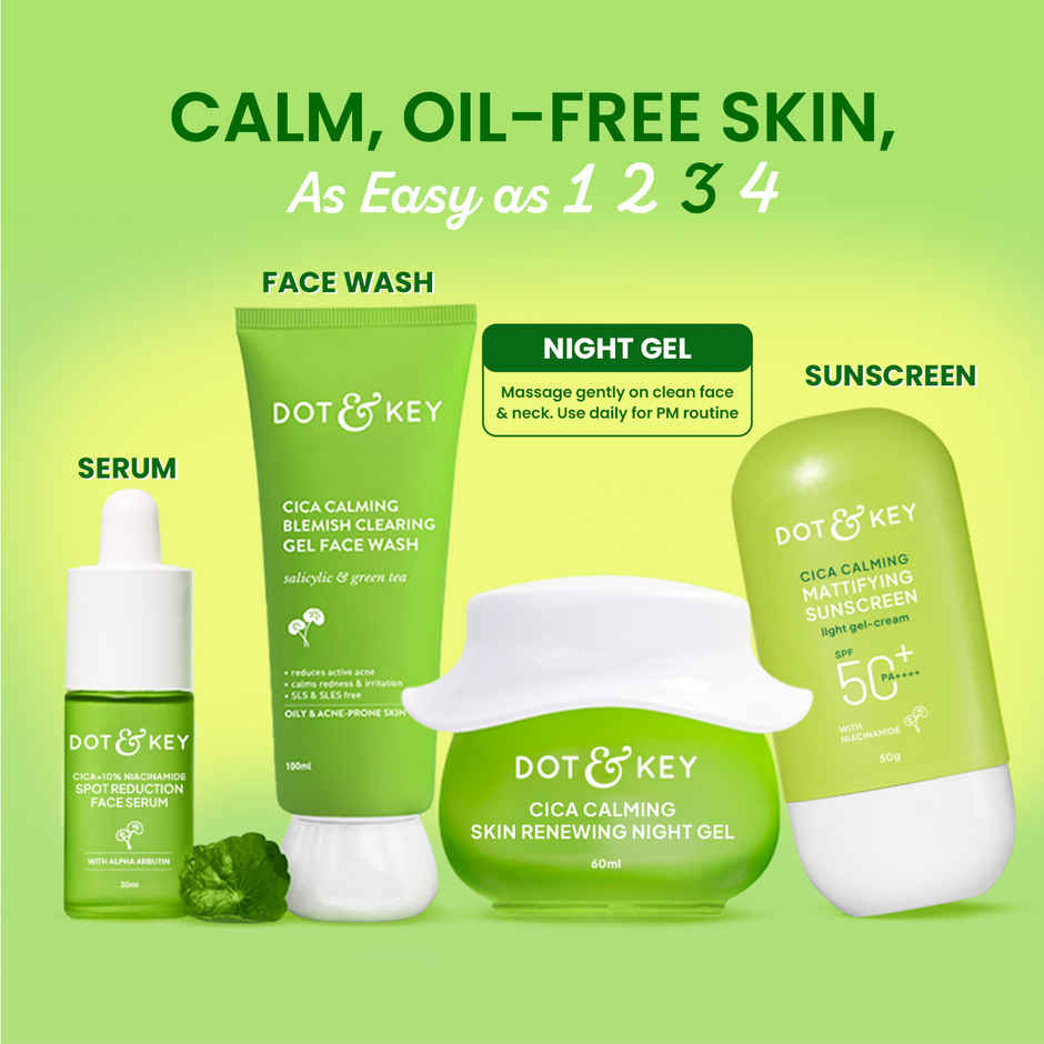 Dot & Key Cica Calming Skin Renewing Night Gel