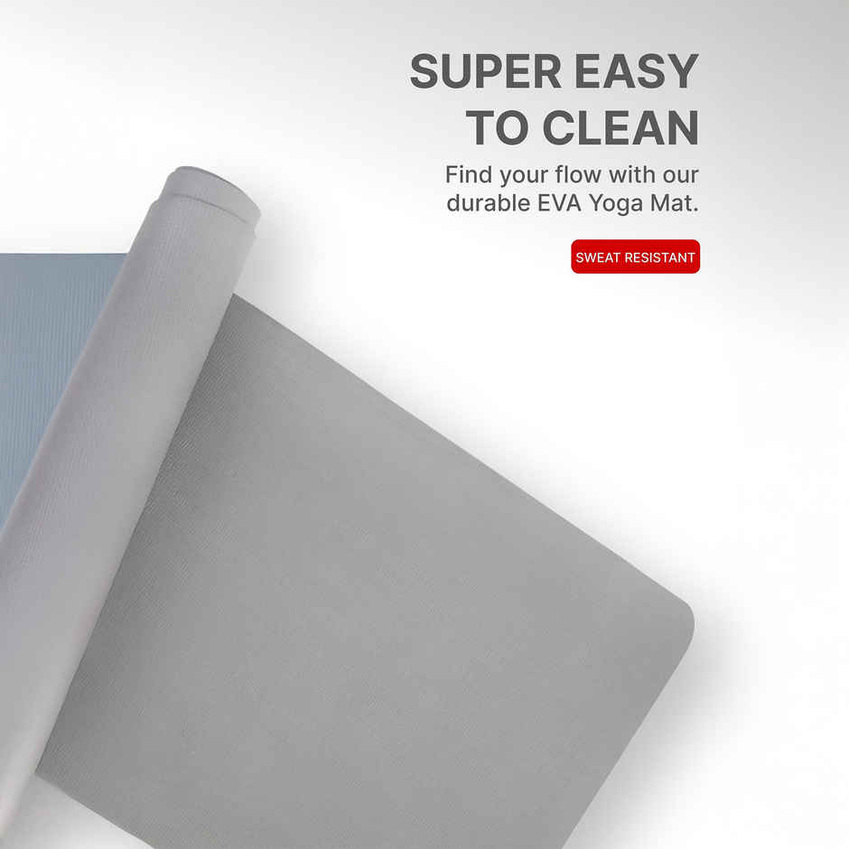 HRX Yoga Mat | 4 mm | Grey