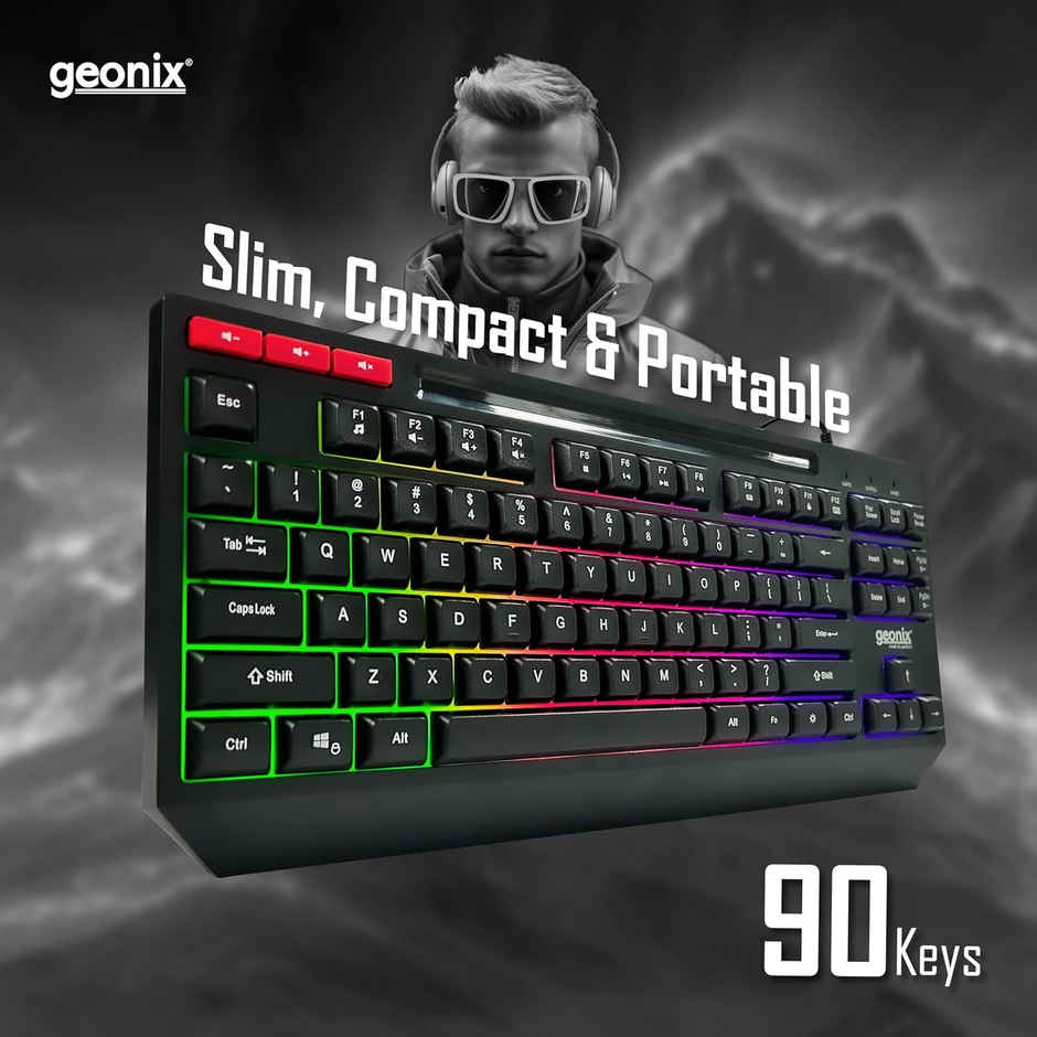 Geonix Cruiser K2 Multi Function Gaming Keyboard
