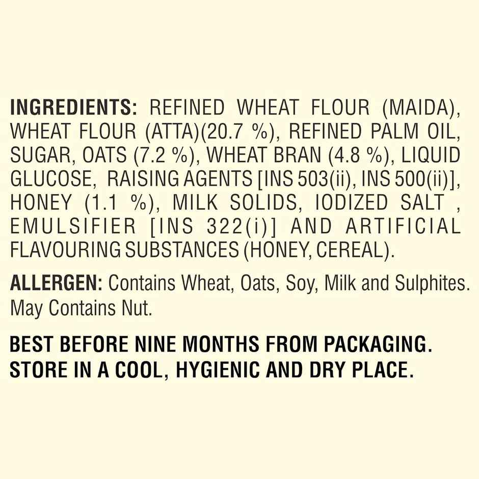 Dukes Digestive - Natural Goodness of Oats, Wheat, and Honey (Pack of 10)