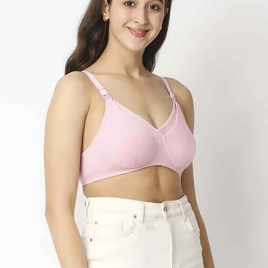 Mee Mee Women'S Cotton Non Padded Wire Free Maternity Bra