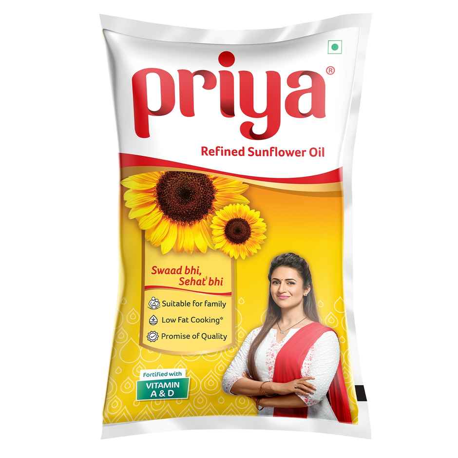 Priya Sunflower Oil | Pouch