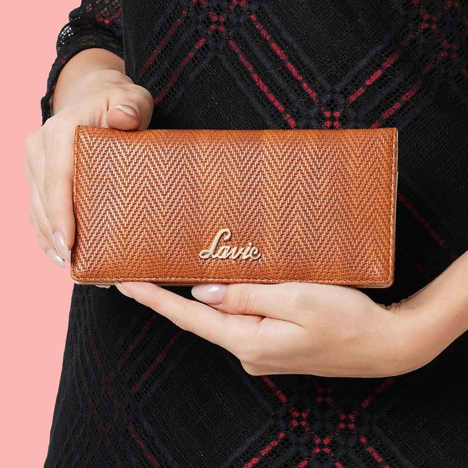 Lavie Women's Herring Safain Bifold Clutches | Brown
