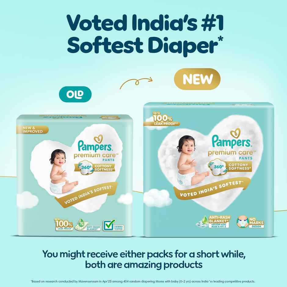 Pampers Premium Care Baby Diaper | M | 20 pcs