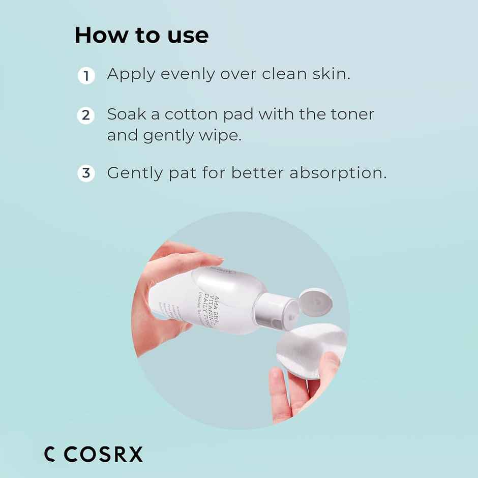 Cosrx Refresh Aha Bha Vitamin C Daily Toner
