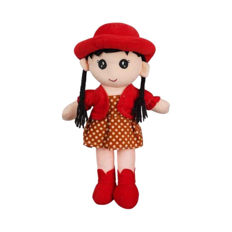 DearJoy Cap Rag Doll | Red | Soft Toy
