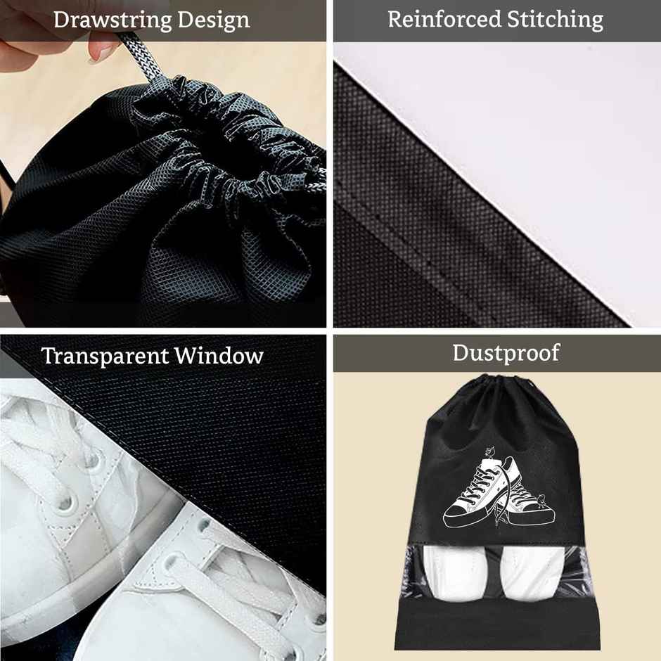 DALUCI Shoe Bag Travel Shoe Storage Pouch Shoe Cover for Unisex Reusable Organizer