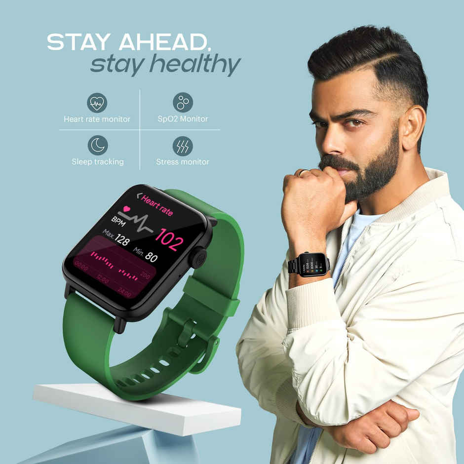 Noise ColorFit Vivid Call 2 Smartwatch - Forest Green