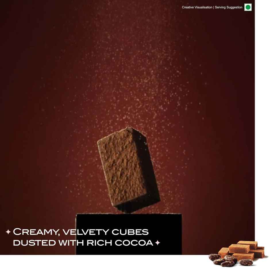 Fabelle Ganache Creamy Milk- 20 Smooth Handcrafted Chocolate Cubes Combo